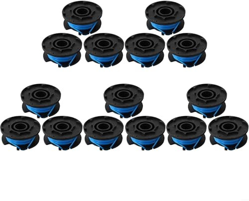 MeevrgR Bobines de ligne compatibles RAC125 – Changement de bobine sans effort et longueur de coupe réglable pour débroussailleuses RLT1830H13, RLT1825LI et OLT1831S (15)