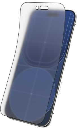 RhinoShield Displayschutz kompatibel mit [iPhone Air] | Impact Protector PRO – Sanfte Berührung, stoß- und Kratzfest, Blaufilter, inkl. Installationshilfe – Matt