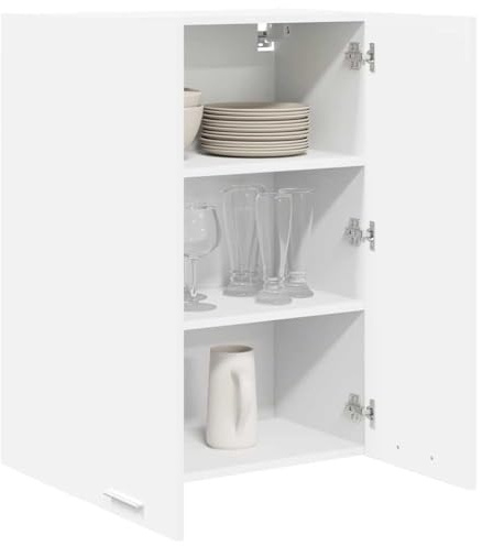 vidaXL Hängeschrank Weiß 60 x 31 x 80 cm Holzwerkstoff