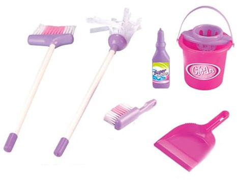 Juguetes De Limpieza Para – Juego De Herramientas Para El Hogar Para Hacer Sonar Jugar, Accesorios Para Escoba, Fregona, Pala De Polvo, Juego De Rol Educativo, Actividad De Aprendizaje | Loco