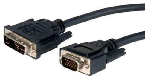 WEB world electronic business Cavo Monitor Analogico DVI-A a VGA M/M – 5,0 metri