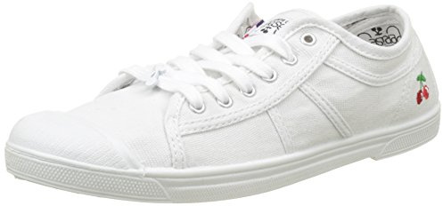 Le Temps des Cerises Basic 02, Damen Low-top, Weiß (White White), 36 EU