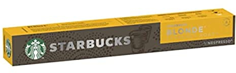 Starbucks - BLONDE ESPRESSO ROAST - Le goût d'un bon café en bouche - 10 capsules espresso