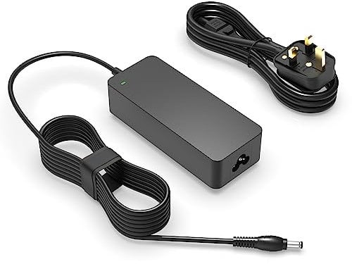 Superer 90W 65W Replacement Boombox Charger Fit for JBL Boombox Boombox 2 Portable Bluetooth Speaker AC Adapter Power Supply Cord 19V 4.74A UK