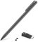 Adonit Dash 4 Stylus Eingabestift für iOS/Android [iPad/Android Tablet Stift, Extra Lange Akkulaufzeit, Palm Rejection, Austauschbare dünne Spitze, Kein Bluetooth erforderlich] Graphit schwarz