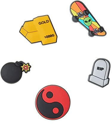Crocs Unisex Sk8r Boi 5 Pack Schuhanhänger