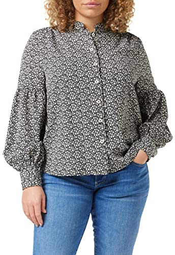 Louche Clancy-Candy-Bud Blouse, Noir, 42 Femme