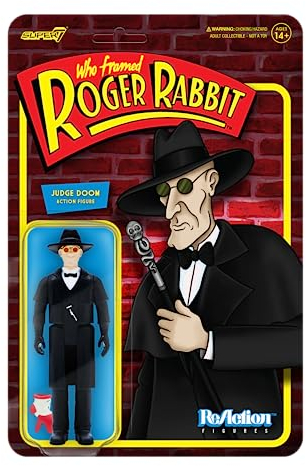 Super 7 Judge Doom Who Gerahmte Roger Rabbit Reaction Figur