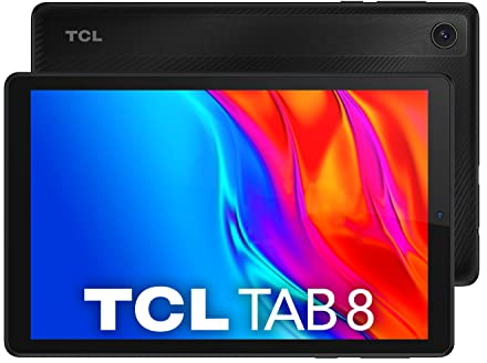 TCL Mobile Tab 8 4G - Tablette 8 HD, Quad-Core, 2 Go de RAM, Mémoire de 32 Go Extensible à 256 Go pour MicroSD, Batterie 4080 mAh, Android 11, Prime Black