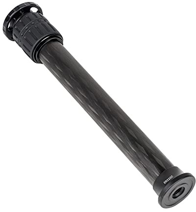 Andoer ER252C 25mm Tube Diameter Carbon Fiber Tripod Extender 2-Section Center Column Extension Tube Compatible with Zhiyun FeiyuTech hohem Handheld Gimbals All Tripods Max. Load Capacity 8kg