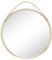 House Nordic Malo Mirror - Runder Spiegel aus natürlichem Rattan Ã˜50 cm
