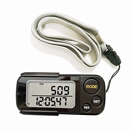 Pedometer for Walking,Walker Metering With A Clip And Lane Rope, Used To Measure Steps Or Counts,Cumulative total steps/energy consumption/km