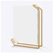Fotorahmen/Bilderrahmen Acryl -Fotorahmen Metallfotos Rahmen Nordische Fotorahmen for Hochzeitsfeiern Bilderrahmen for Desktop -Büro -Fotodekoration Leerrahmen ( Color : Golden , Size : 15X20cm 6X8inc