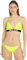 Calvin Klein Slip Bikini Allacciatura Laterale Donna String Side Tie Sportivo, Verde (Citrust Burst), L
