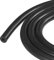 sourcing map Vacuum Silicone Tubing Hose 5mm ID 3mm Wall Thick 1.5m Black High Temperature for Engine
