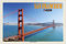 AGDeko® Blechschild San Francisco USA Golden Gate Bridge Reisen Urlaub Touristik Größe 30x20 cm