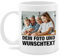 Tasse Tassen 325ml - Mit Foto I Eigenem Bild I Text I Name I Wunschtext - 325 ml - Weiß - mug with photo fototasse selbst drucken fotos glühweintassen personalisierte teetasse bildtasse