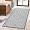 Bribay Teppich, waschbar und rutschfest, 60 x 120 cm, Vintage-Stil, afrikanisch, geometrisch, Azteken, Mexiko, kleine Fußmatte für den Innenbereich, für Schlafzimmer, Küche, Bad, Waschküche,