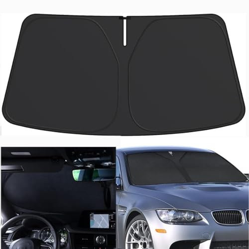 Gerrit Parabrisas para Volkswagen Vw Golf 7 Variant 2012-2020, parasol plegable para parabrisas de coche con bolsa de almacenamiento