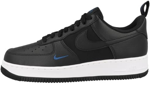 NIKE FZ4625-001 Air Force 1 '07 Herren Black/Black-Court Blue-White EU 40