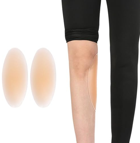Almohadillas de Silicona para Pantorrillas 3 en 1, Corrector de Pantorrillas de Silicona Realista para Piernas Torcidas, Lavables y Reutilizables con Elasticidad, para Piernas X,