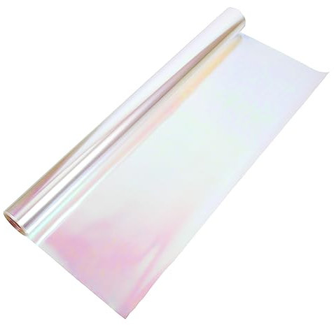 SEWOART 1rolle Rollendes Irideszentes Geschenkpapier Aus Cellophan Für -blumensträuße Bunte Dekoration Für Weihnachten Und Besondere Anlässe Für Geschenkverpackungen Und