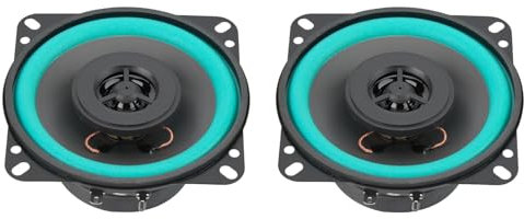 UPALDHOU Car Tweeter, 2 Pcs 4 Inch 12V Car Audio Loud Speaker 100W Audio Speaker Horn for Door, Glove Box Panels, Trunk Panel