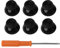 Manette de jeu analogique 3D noire avec tournevis pour X S