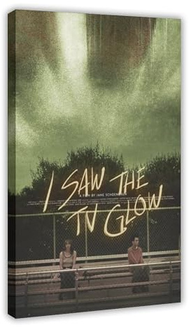 I Saw The TV Glow 2024 Movie Poster (8) Canvas Poster Bedroom Decor Landscape Office Room Decor Gift 12x18inch(30x45cm)