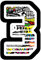 Aufkleber Zahl ANZANL Number 3 RENNEN 12 cm ZENTIMETERN - Sticker Bomb - Cross spur Auto Moto Stickers