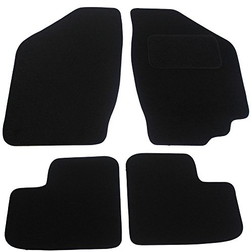 JVL 2161 Fully Tailored Car Mat, Black, Set Of 4