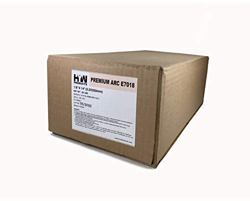 E7018 Premium Arc Welding Rods Carbon Steel 1/8 Electrode 60 lb (10 lb x 6-pks)