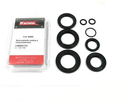 SERIE PARAOLIO MOTORE E RUOTA POSTERIORE LAMBRETTA LI 125-150 - TV 175