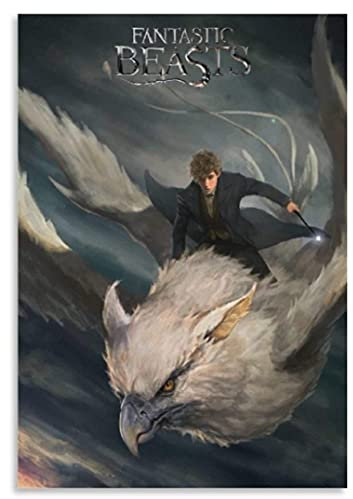 JYSHC Phantastische Tierwesen Und Wo Sie Zu Finden Sind Filmposter Holzpuzzle 1000 Teile Spielzeug Für Erwachsene Dekompressionsspiel Gt373Cx
