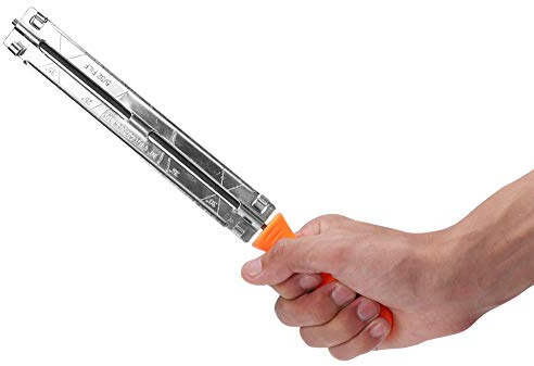 4 Mm Kettensägen-Kettenschärffeile Kettensägenfeile mit Kunststoffgriff, Zum Schärfen von Rundfeilen Zum Schärfen und Feilen von Kettensägen
