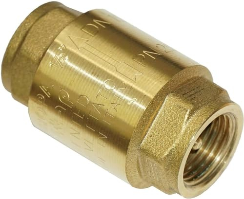 Druckluft Wasser Rückschlagventil Messing (1/2)
