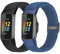 Yunshare Elastische Geflochtene Armband Nur Kompatibel mit Fitbit Charge 6/Fitbit Charge 5, Verstellbare Solo Loop Dehnbares Nylon Gewebe Ersatzarmbänder für Fitbit Charge 6/Charge 5 Damen Herren