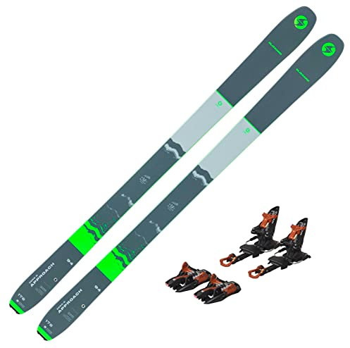 Ski Blizzard Zero G094 Approach Tourenski 185cm Tip&Tail Rocker + Bindung Kingpin 10