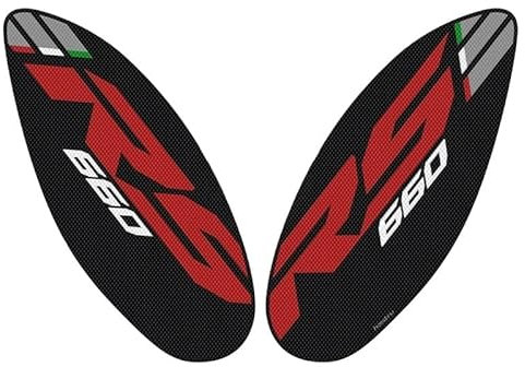 BONILORA Motorrad tankpad Anti-Rutsch-Aufkleber Für Aprilia Tuono RS 660 Seitentankpolsterschutz Kniegriffmatten Lederaufkleber 2020 2021 2022 Zubehör