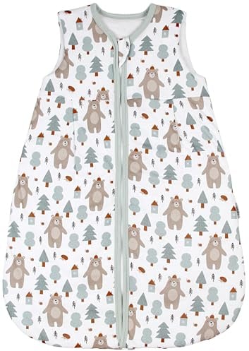 TupTam Schlafsack Baby 2.5 TOG – Atmungsaktiver Winterschlafsack für Kinder, OEKO-TEX zertifiziert