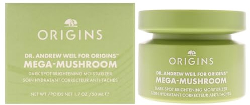 Origins Mega-Mushroom Dark Spot Cream | Reduziert sichtbare Hyperpigmentierung und Aknemale | Mit Vitamin C und Reishi-Pilz, 50 ml