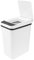 Ciieeo 2 Pièces Poubelle à Induction Poubelle Intelligente Compacteur De Déchets Ménagers Composteur De Cuisine Poubelle De Toilette Poubelle Du Salon Corbeille Poubelle Mince Pp Blanche