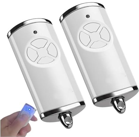 868MHz Telecomando per porta del garage, 4 Canali Telecomando del Cancello per Hormann Handsender, Bip Portale Porta Garage Compatibile con Hörmann HSM4 HSE2 HS1 HS4 HSZ1(2PCS)