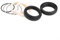 Lot de 30 joints de fourche de vélo 40 mm pour Fox et Suntour (36 x 46 mm)