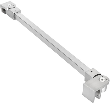 Axincardarm 40cm Stainless Steel Shower Screen Support Bar fit 8-10mm Glass | Frameless Shower Door, for Wetroom Shower Enclosures, Bath Panel