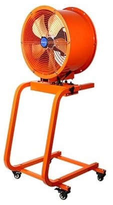 VOPLIVAT Industrial Floor Fan, Industrial Fan Oscillating Head Mobile Commercial Warehouse 16 Inches 20(16 inch)