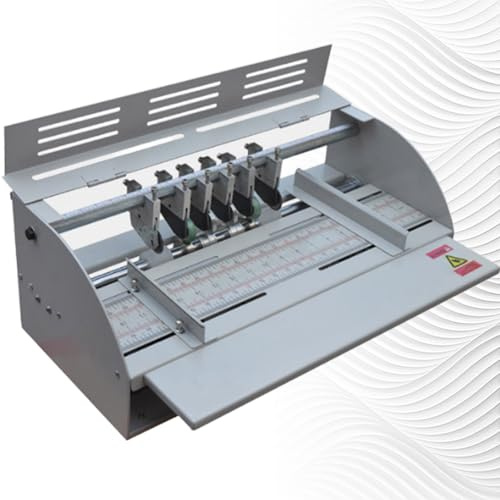 Electric Creaser 460mm with Scale Ruler, Paper Creasing Machine for Photos, Documents, Menus, Envelopes