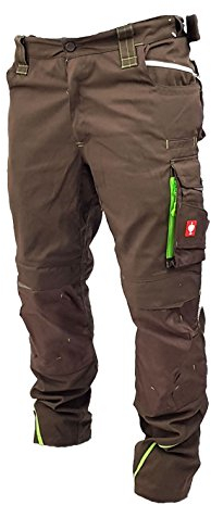 Engelbert Strauss Bundhose e.s.Motion 2020 kastanie/seegrün (54)
