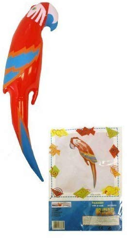 3 x HENBRANDT INFLATABLE PARROT 48cm
