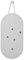 Zone Denmark A-Bulletin Board Pinnwand, Magnettafel aus Metall mit 5 Magneten, 60 x 30 cm, Weiches Grau